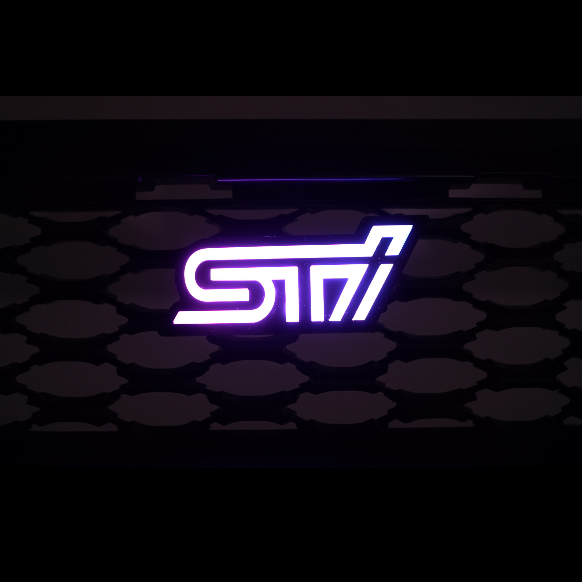STI LED Badge: Multicolor Flow (2010-2023) - Lit Logos - image 5