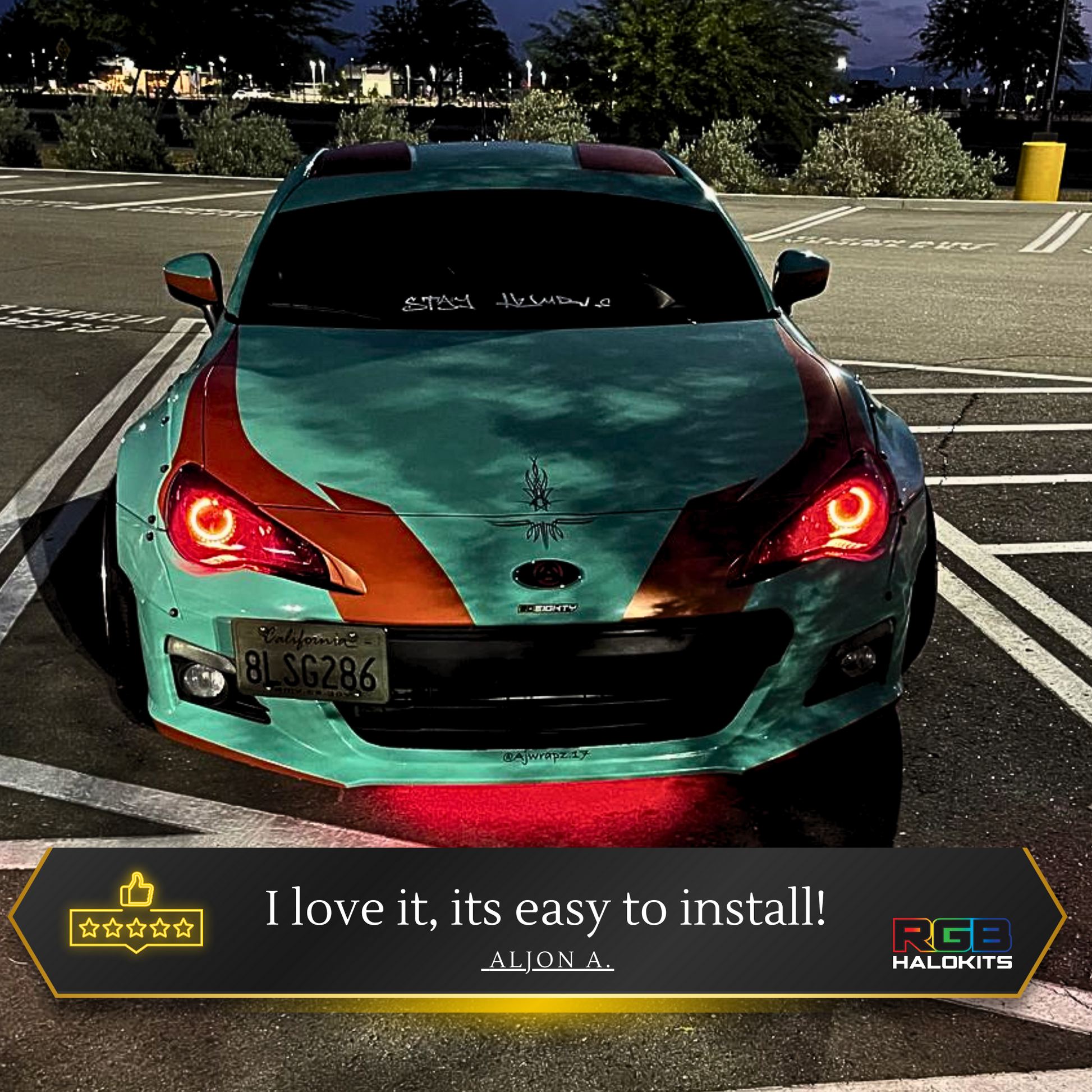 Subaru BRZ Headlight Multicolor Halo Kit (2013-2017) - image 2