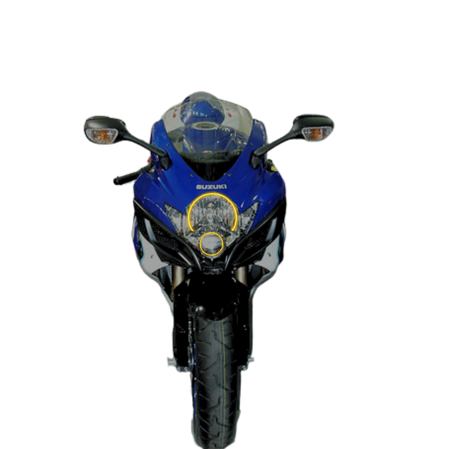 Suzuki GSX-R 1000 Motorcycle Multicolor Halo Kit (2006-2007) - image 2
