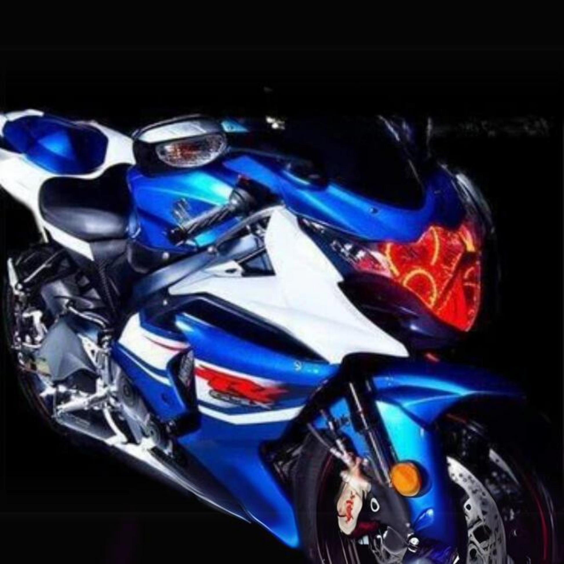 Suzuki GSXR 1000 Motorcycle Multicolor Halo Kit (2008-2013) - image 2