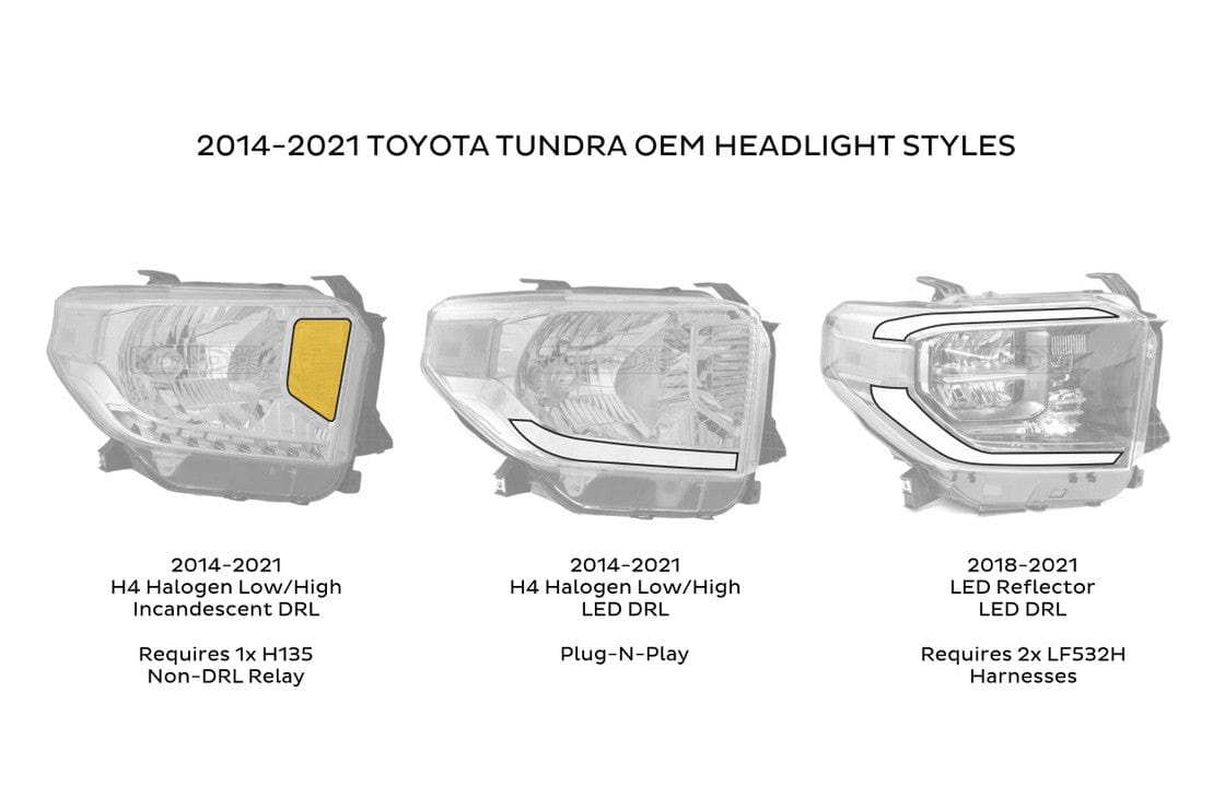 TOYOTA TUNDRA: XB LED HEADLIGHTS (2014 - 2021) - image 11