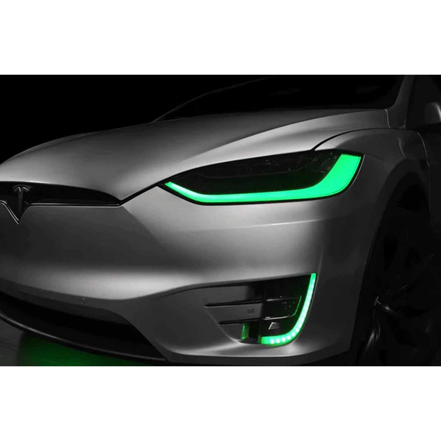 Tesla Model X DRL Boards (Multicolor Flow) 2016-2021 - image 5
