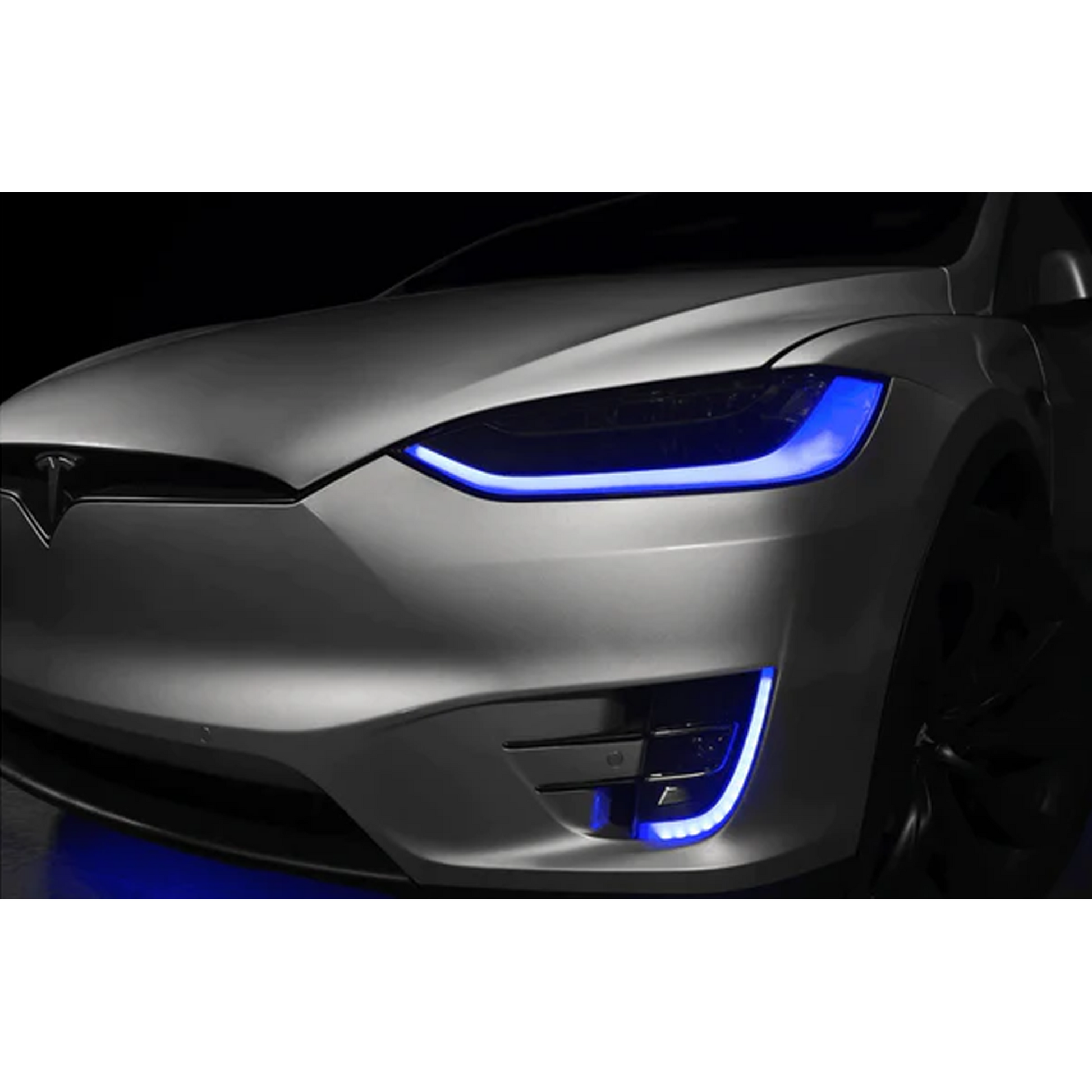 Tesla Model X DRL Boards (Multicolor Flow) 2016-2021 - image 6