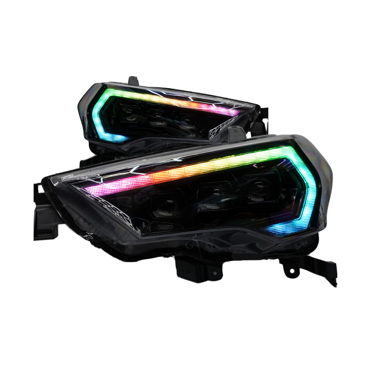 Toyota 4Runner: Multicolor Flow Series Headlights (2014-2024)