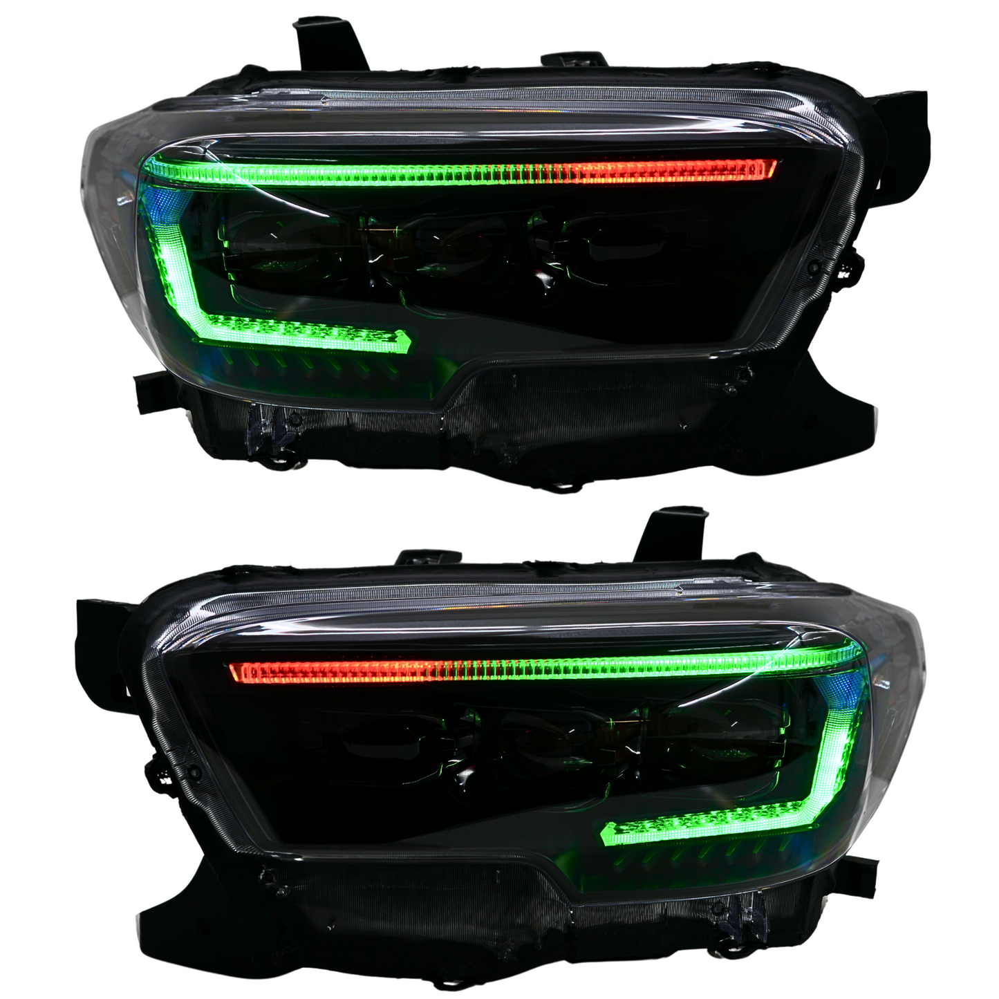 Toyota Tacoma: Multicolor Flow Series Headlights (2016-2023)
