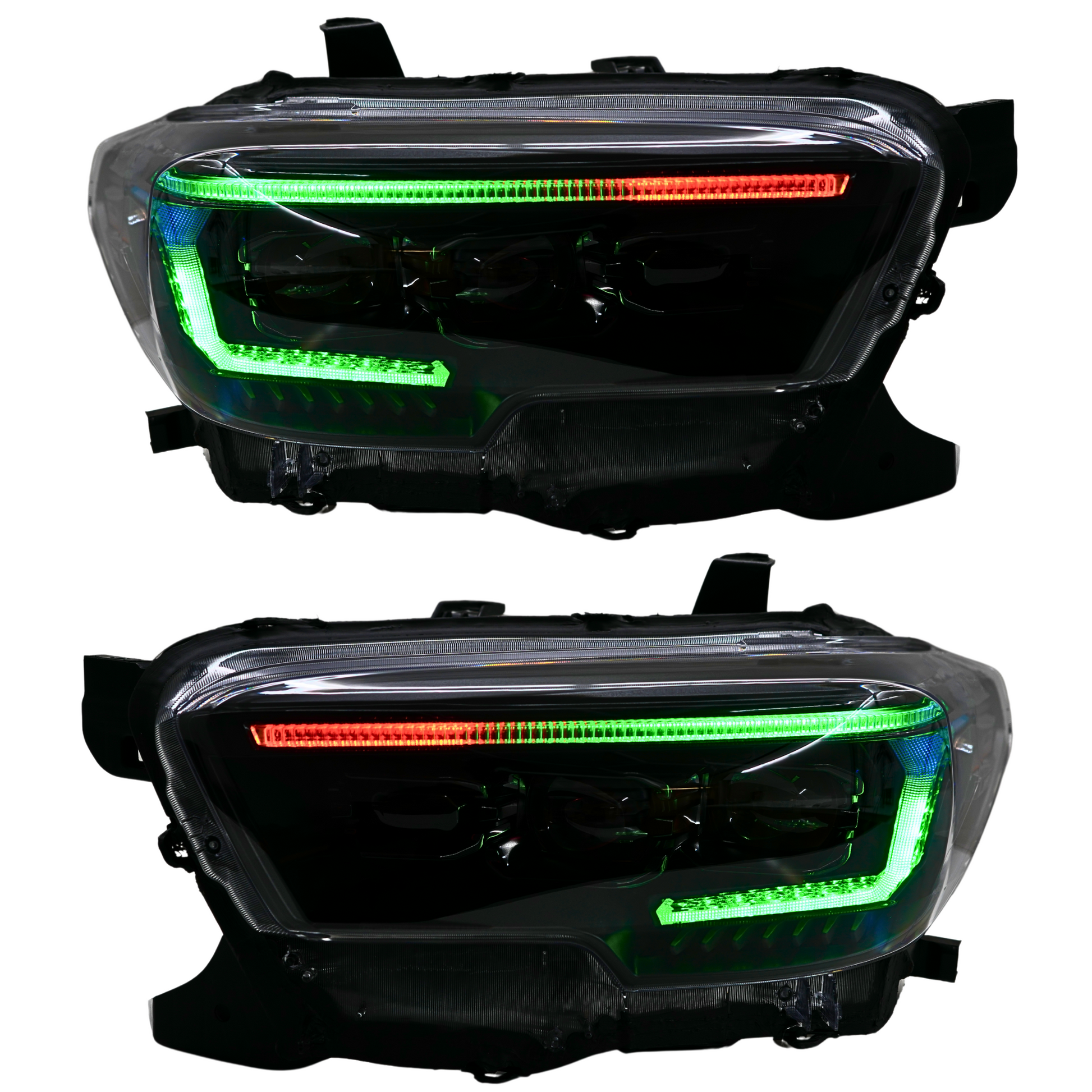 Toyota Tacoma: Multicolor Flow Series Headlights (2016-2023)