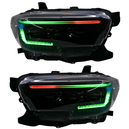 Toyota Tacoma: Multicolor Flow Series Headlights (2016-2023)
