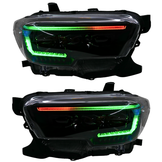 Toyota Tacoma: Multicolor Flow Series Headlights (2016-2023)