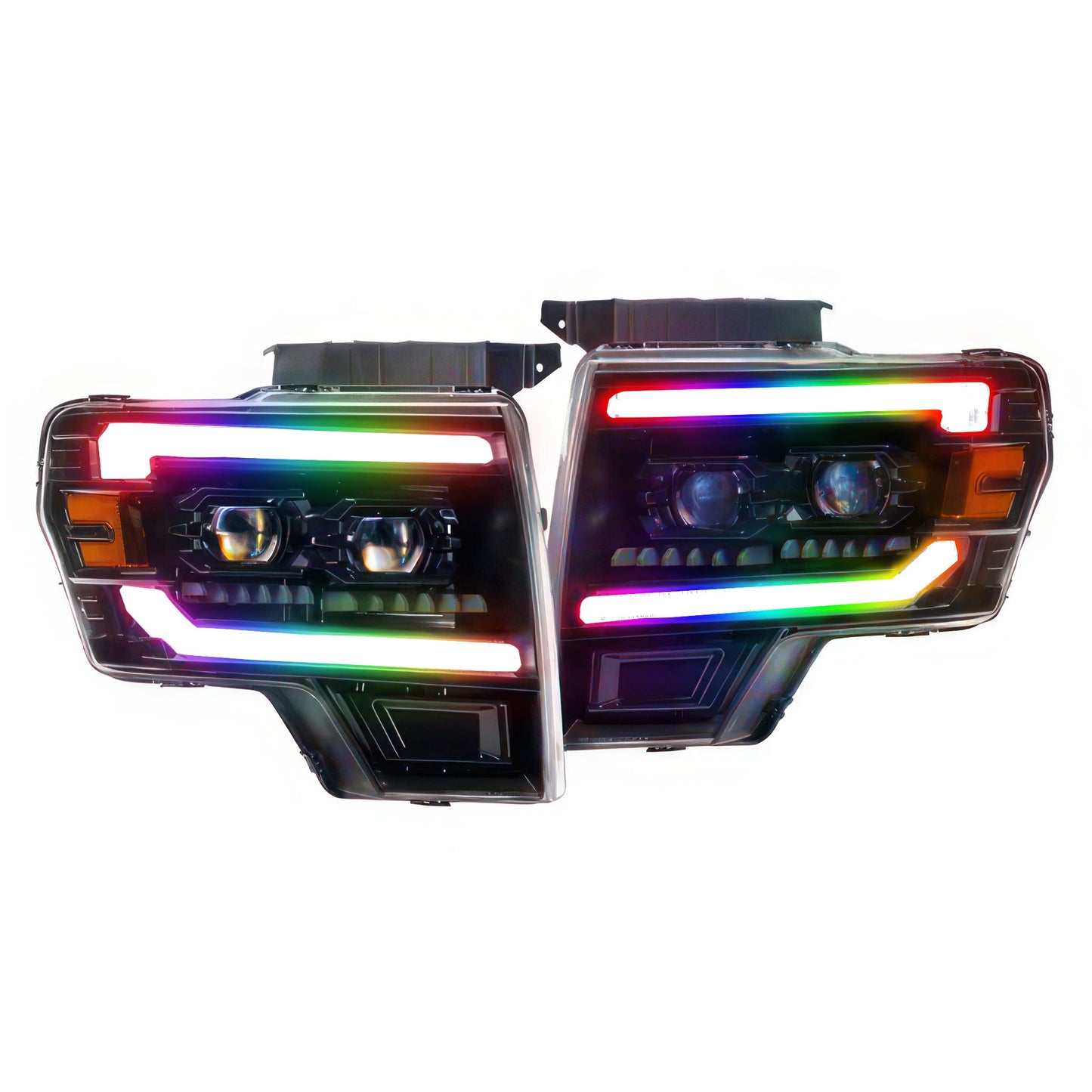 Ford F150: Multicolor Flow Series Headlights (2009-2014)