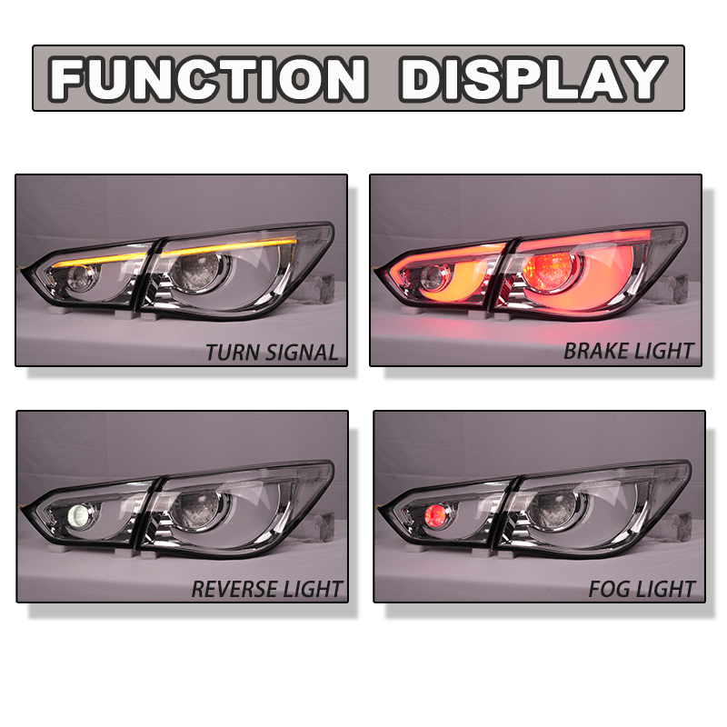 Infiniti Q50 Hawkeye tail lights function display