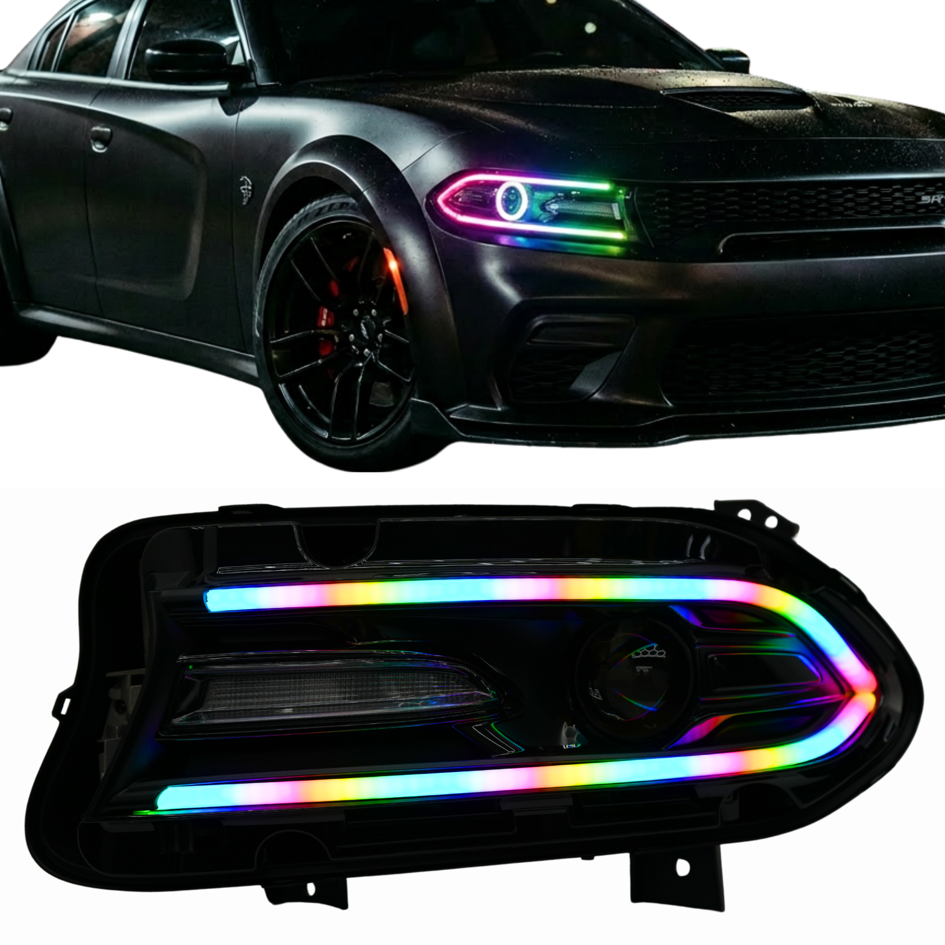 Dodge Charger Flow Series DRL Boards 2.0 - Diffused LED (2015-2023)